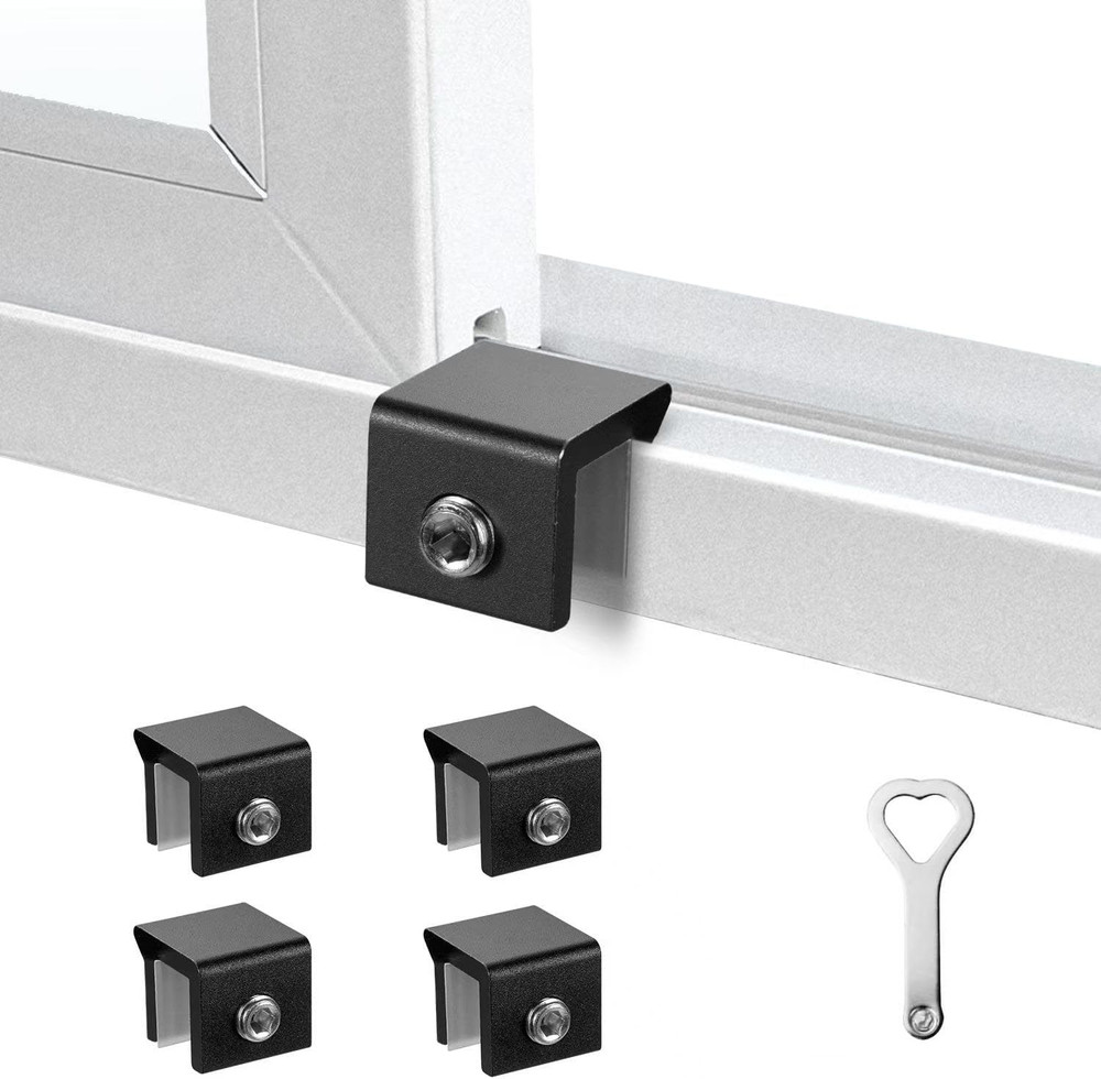 Window Locks for Up and Down Windows 4 Pack Window Stopper Sliding Window Lock f
