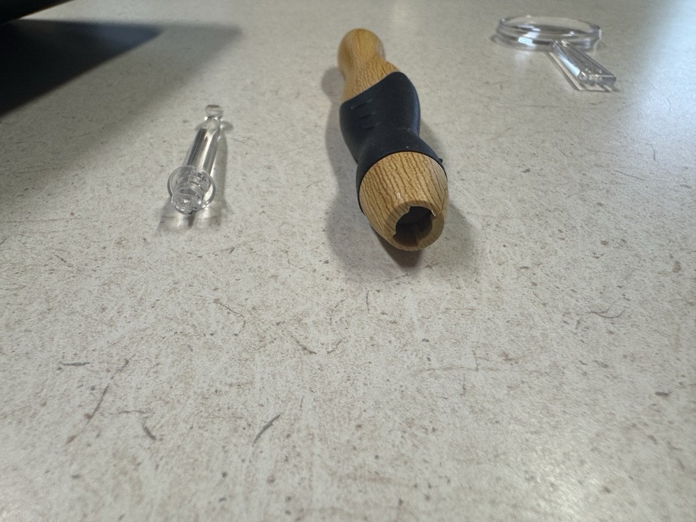 Crochet Hook Set with Interchangeable Hook Sizes and Built-in Light