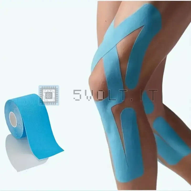 Red Roll Muscle Patch Bandage Physiotherapy