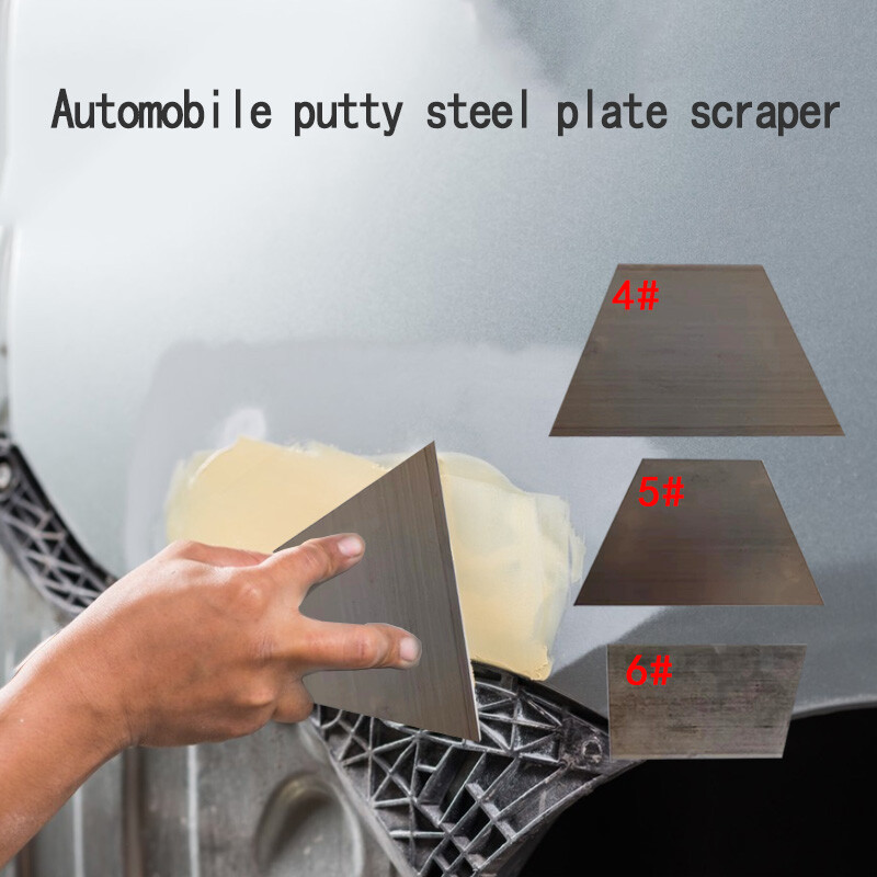 Scraper plane Car Putty Repair Paint Putty Iron Tool （3pcs/set）