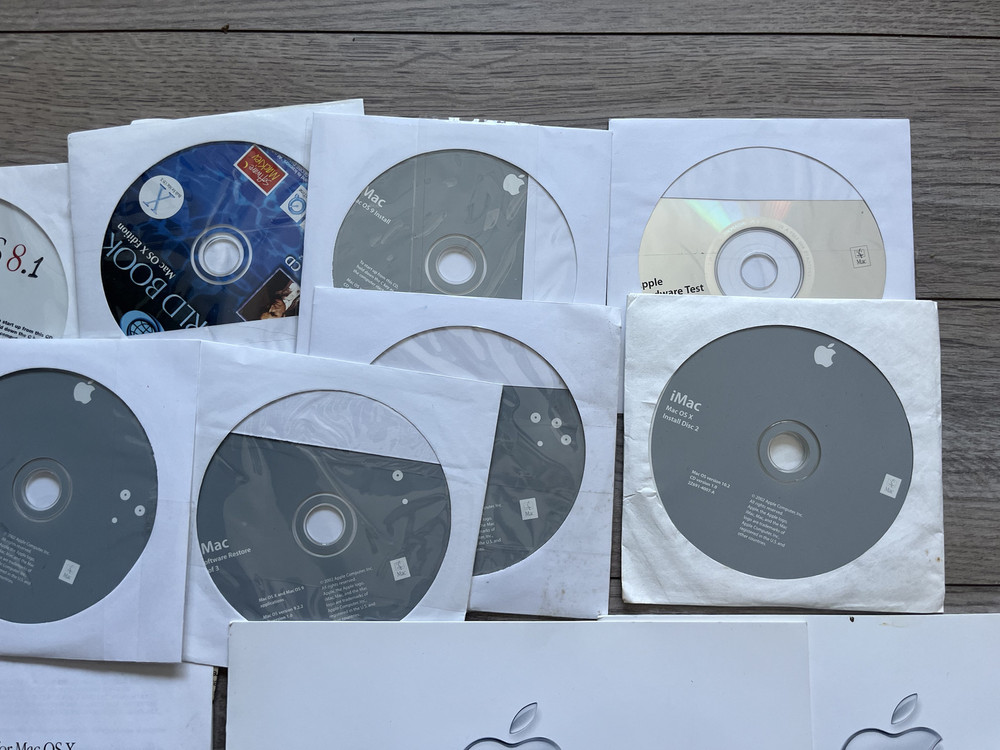 Vintage Apple iMac G3 User's Guide, Setup Guide, original paperwork CD