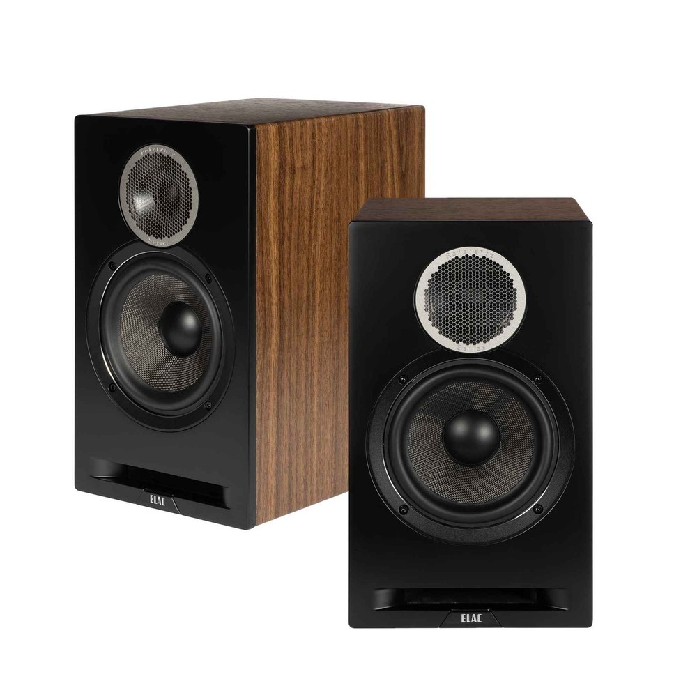 Elac DBR62-BK - Debut Reference 6.5" Bookshelf Speakers - Black, Pair