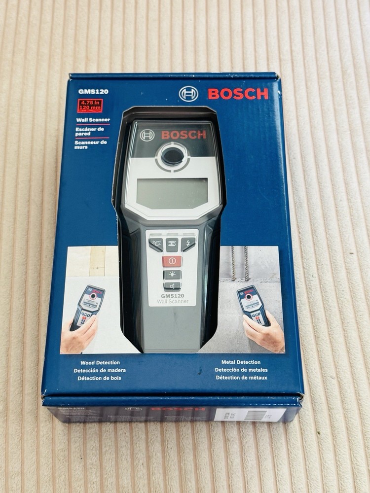 BOSCH Professional Measuring Tools Tool Multi Detector GMS 120 NEW Original Box