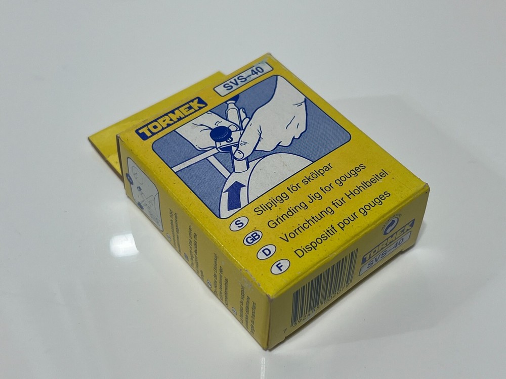 TORMEK SVS-40 Slipjigg for Skolpar, Short Tool, Grinding Jig for Gouges, NEW NOS