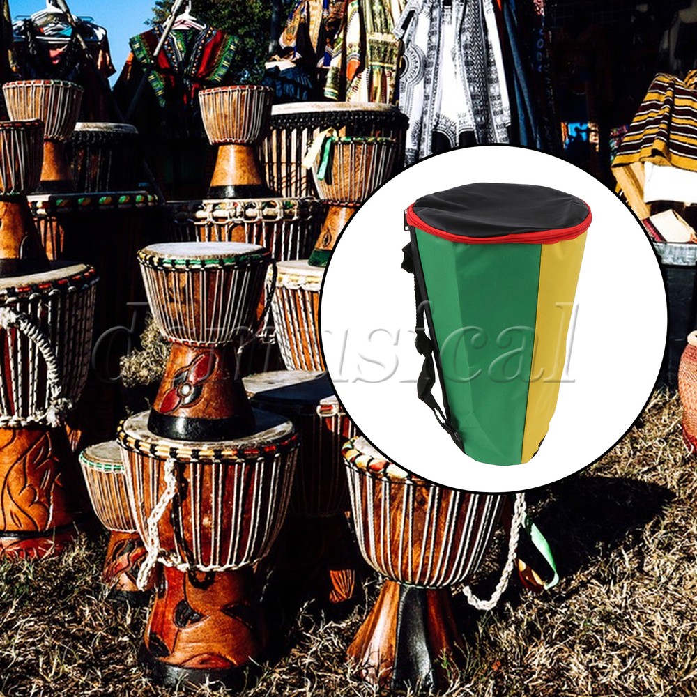 Single Layer Djembe Drum Carrying Case 8inch x 10.63inch for Beginner