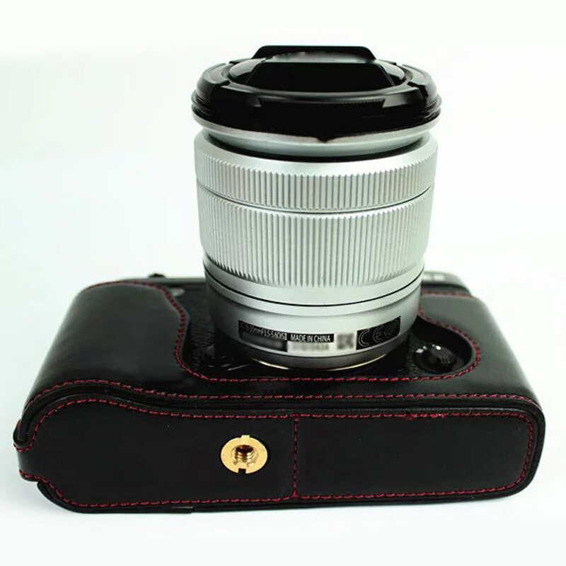 Leather Half Case A for FUJI X-E2s X-E2 Fujifilm Camera Grip