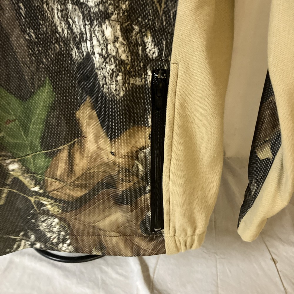 No Trace Dan River Mens Light Weight Hunting Jacket Pull Over Medium Camo FS!