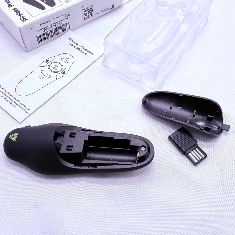 Presentation Clicker Wireless Presenter Remote USB Control Powerpoint PPT