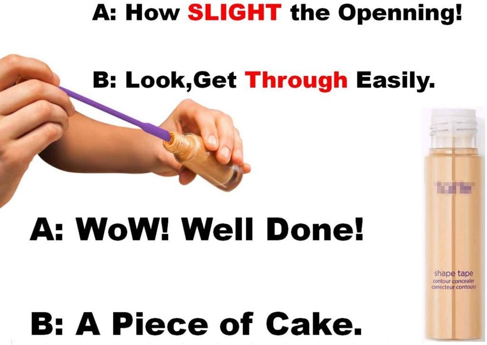 4pcs Mini Silicone Spatula Set Small Rubber Spatula Makeup Thin Jar Scraper