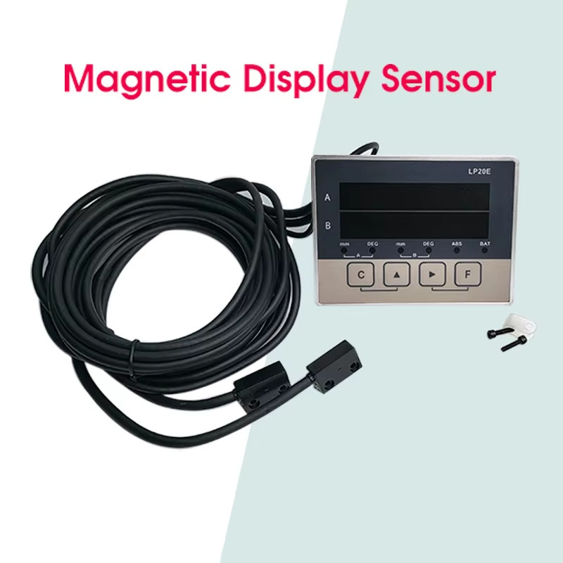 LP20E 2 Axis Digit Display DRO Magnetic Sensor Magnetic Tape Displacement Readou