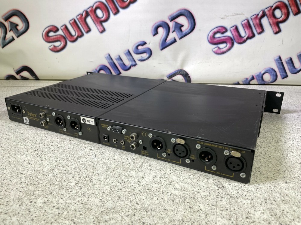 Telex Audiocom SPS2000A & US2000A Intercom Console