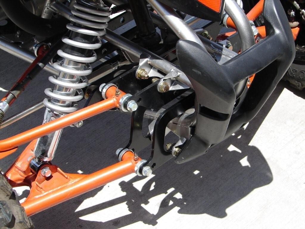 Yamaha Raptor 350 ATV Widening and Lowering Kit