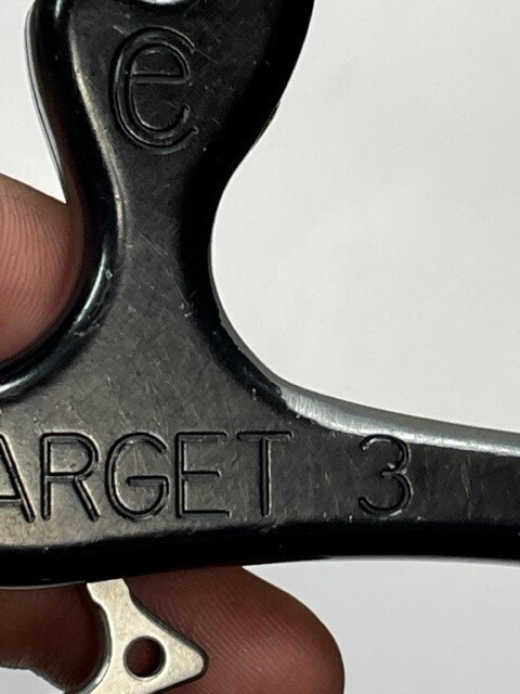 ***CUSTOMIZED*** Carter Target 3 Black Hand Held Thumb Release (3 Finger)