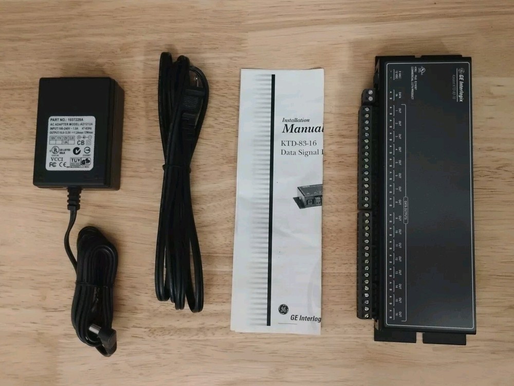 GE Interlogix KTD-83-16 RS-422 Data Signal Distribution Amplifier . #Y367
