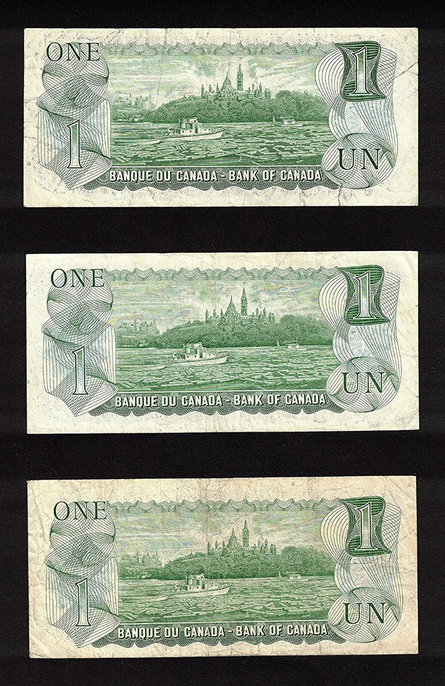 1973 $1.00 BC-46aA (6) ALL Diff. ASTERISK REPLACEMENT Note One Dollars NICE Lot!