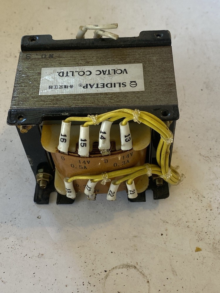 TRANSFORMER Slide tap Voltac HP-3400 01-9