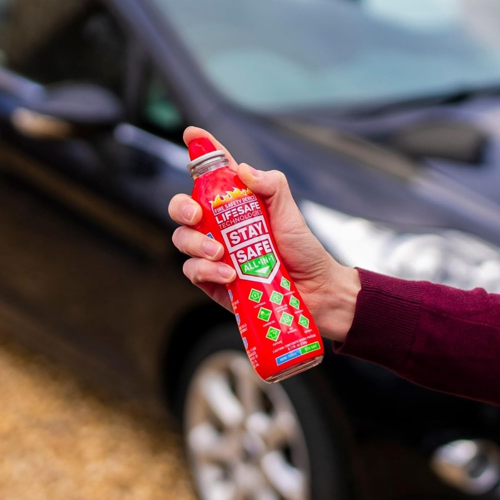 All-in-1 Portable Fire Spray - Safe for Electrical Fires, Eco-Friendly Solution