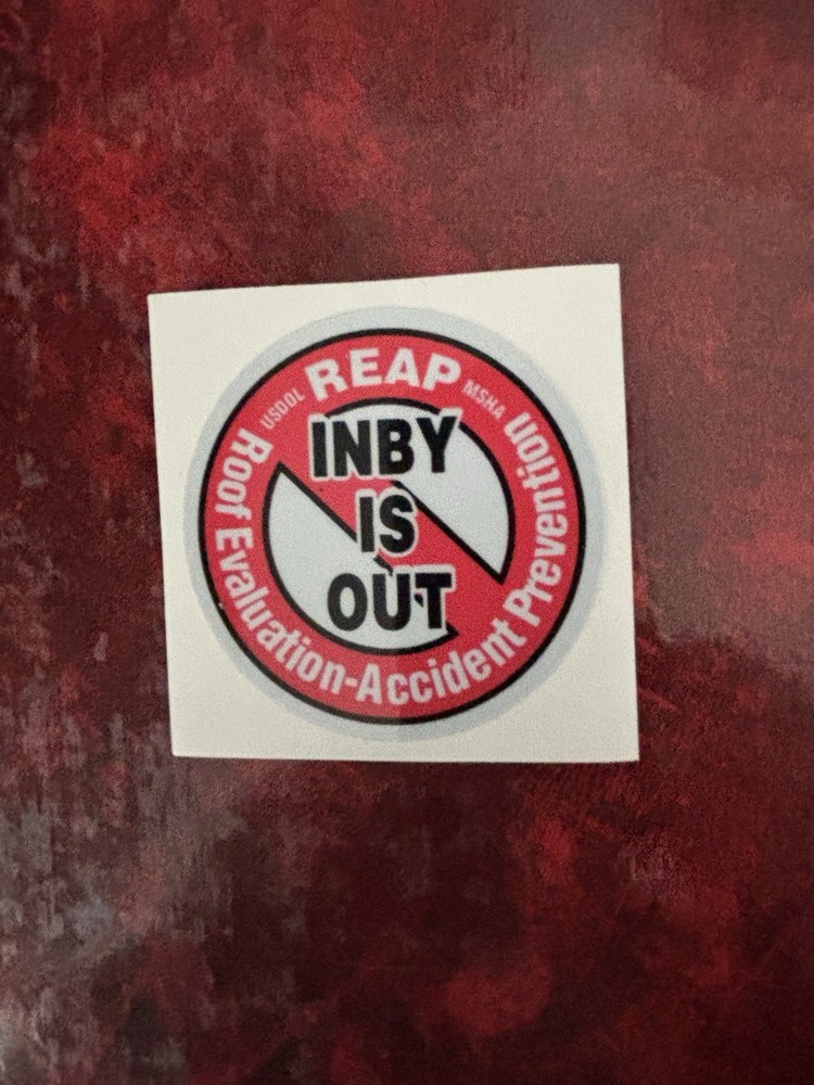 Coal Mining Stickers. Nice Vendor