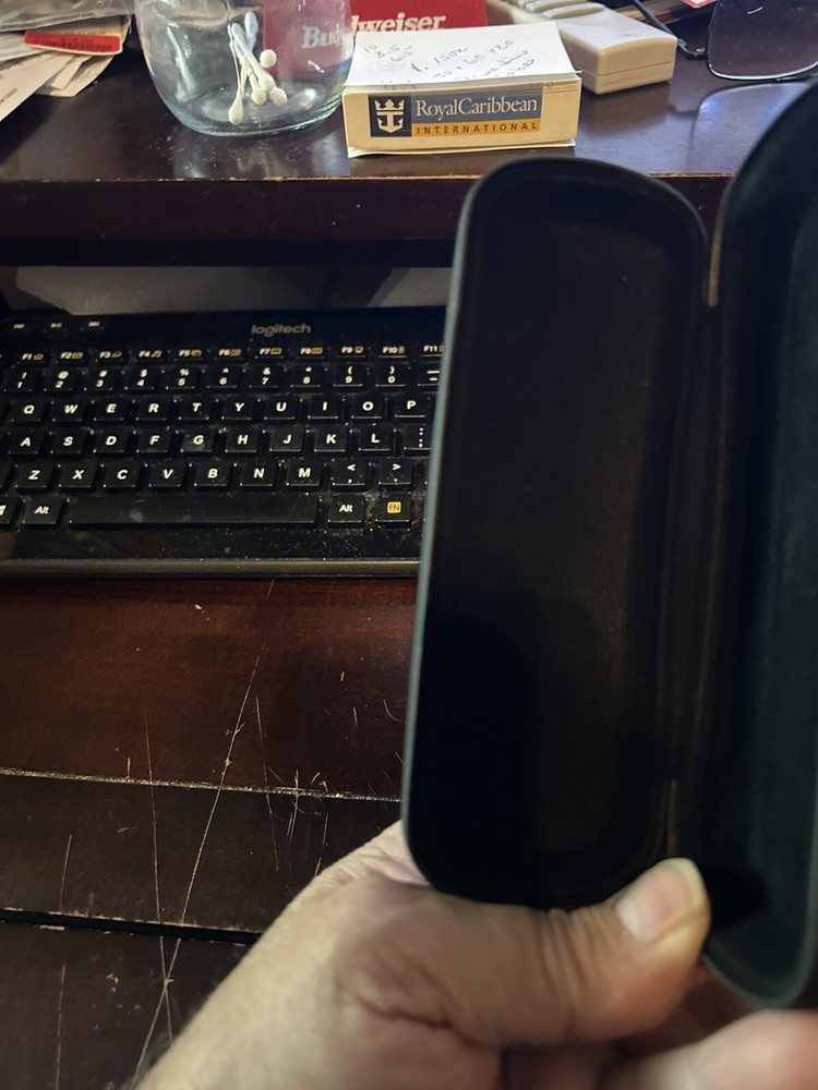 Rare Transformers hard shell Black Eyeglass Case 2016 Hasbro