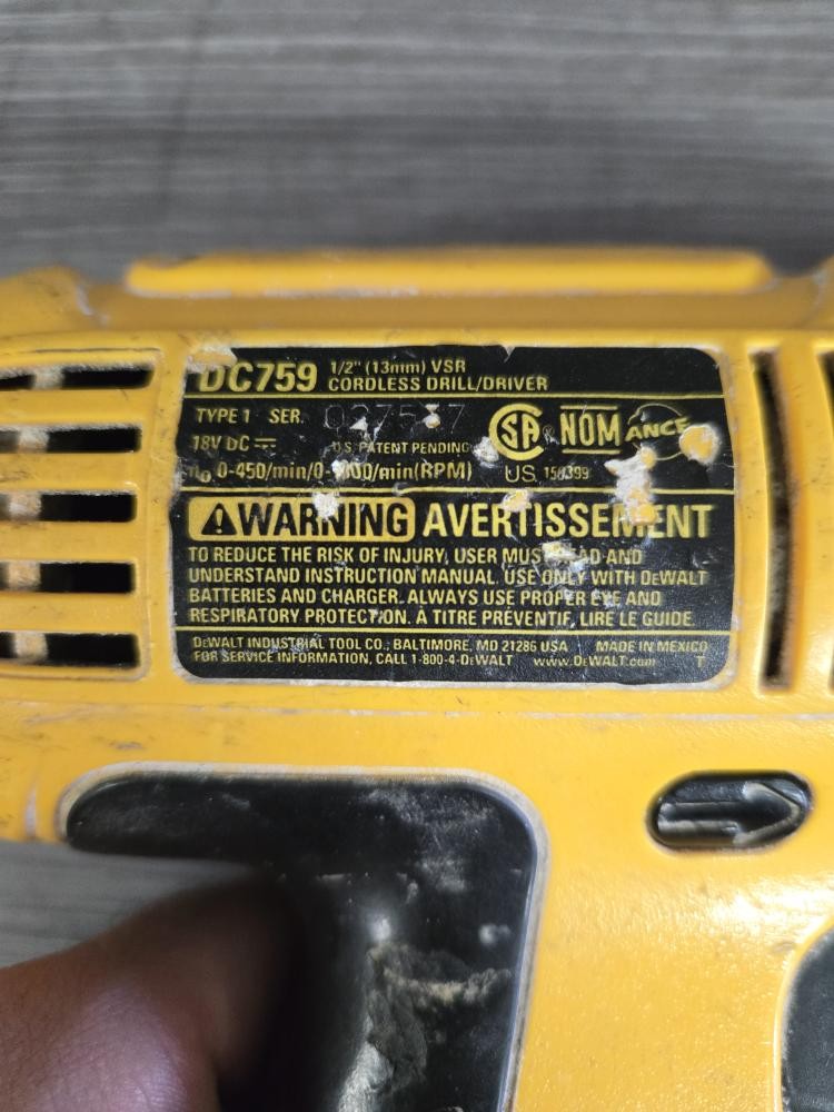 DEWALT DC759 (PSO038373)