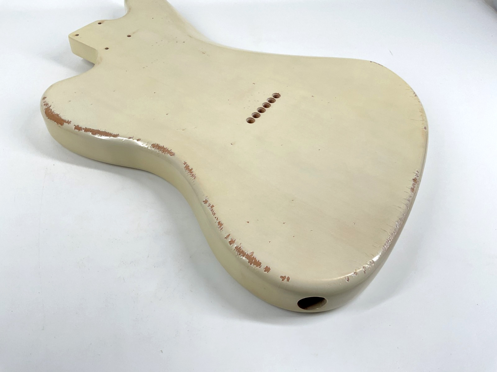 MJT Official Custom Vintage Aged Nitro Guitar Body Mark Jenny VTM Alder Blond