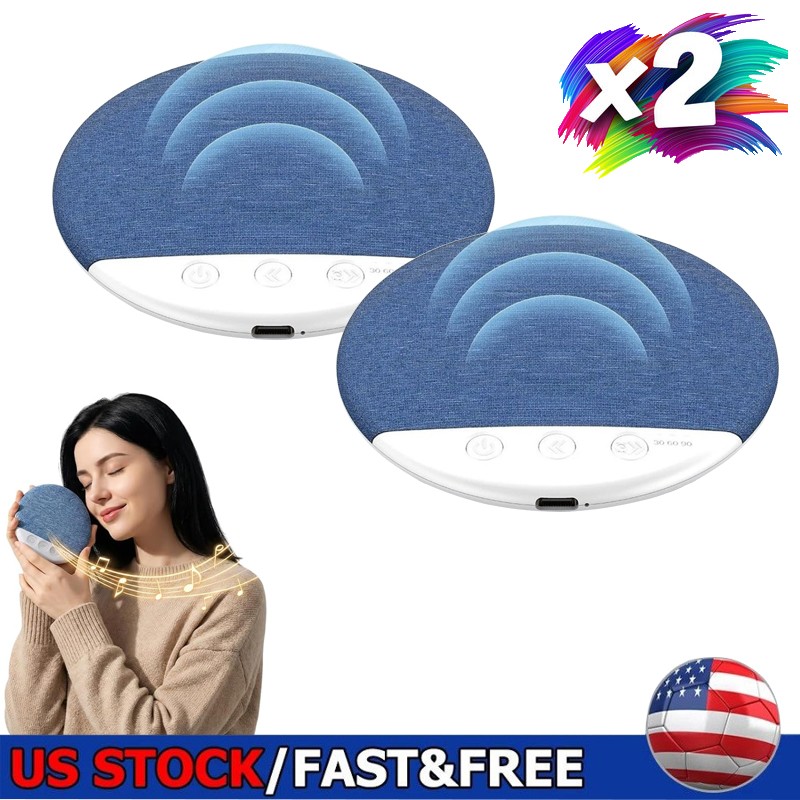 Under Pillow Speaker For Sleeping Bone Conduction Speaker With White Noise Timer