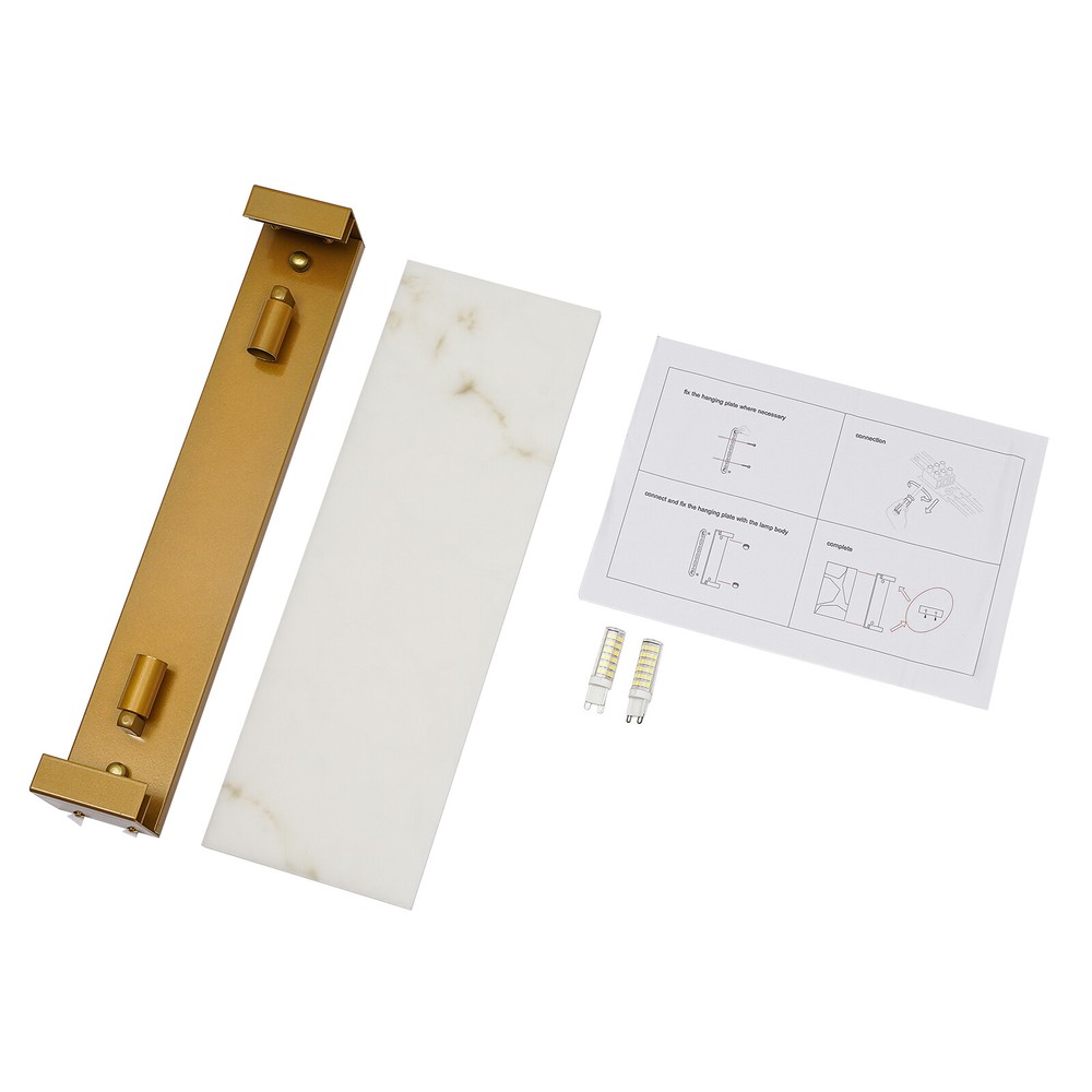 111V Rectangular Wall Lamp Hand-Carved Alabaster Sconce Home Lighting Decor US