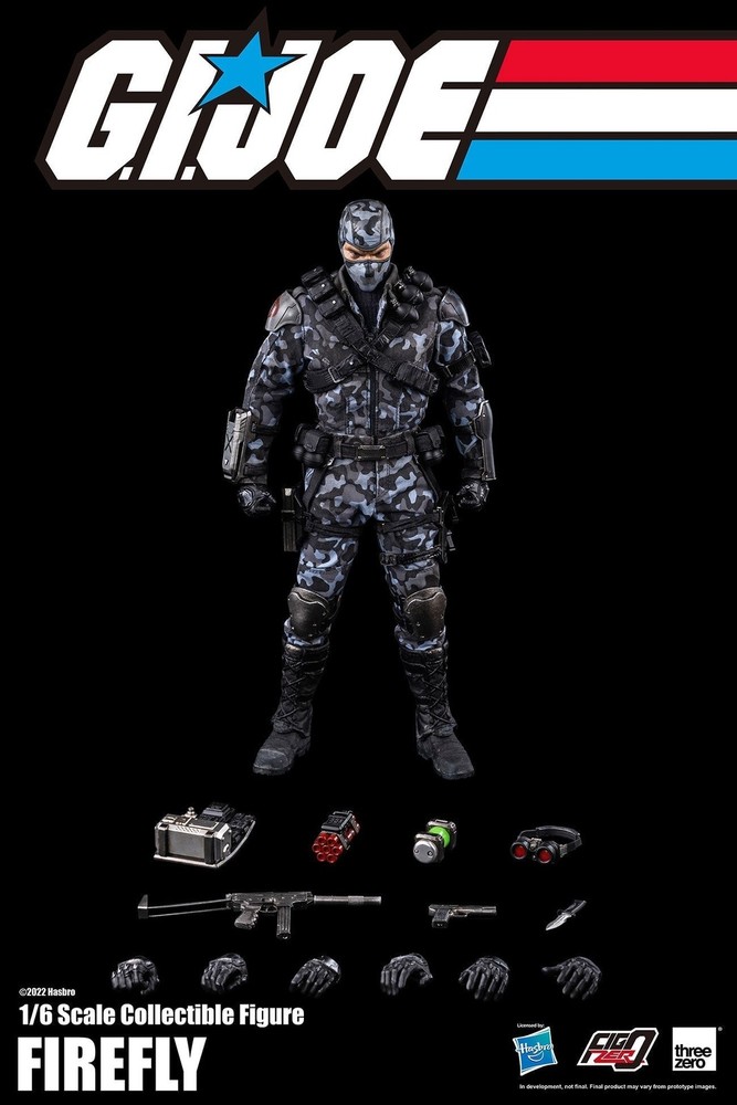1/6 Scale Toy GI Joe - Firefly - Hook & Loop Shoulder Pads