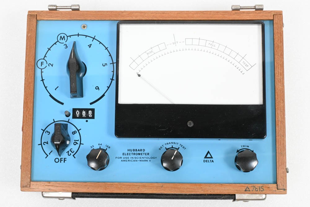 Scientology American Mark Mk V E-Meter Hubbard Electrometer