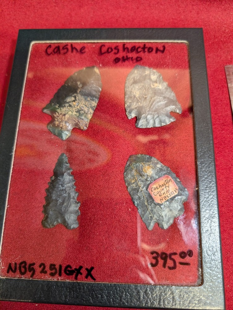 Cache Blades Artifacts- Coshocton Co. Ohio