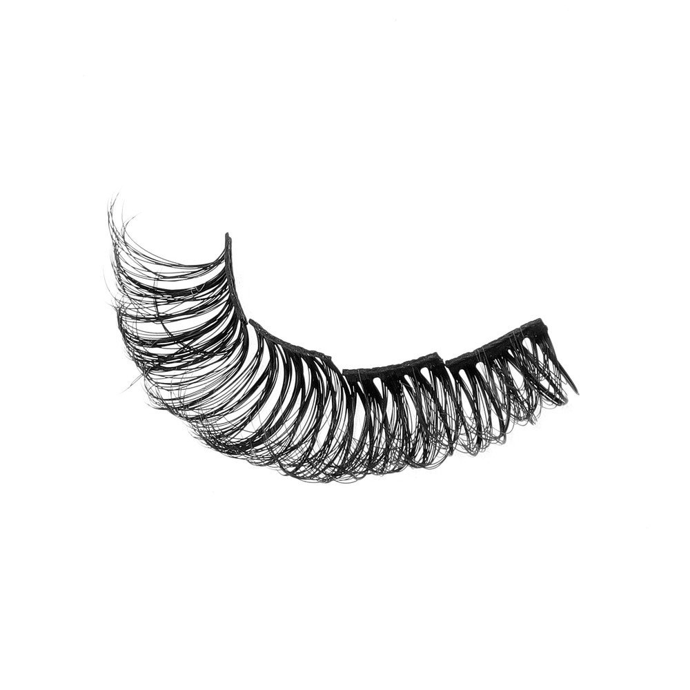 DD05-16 False Eyelashes for Makeup Black 10 Pair