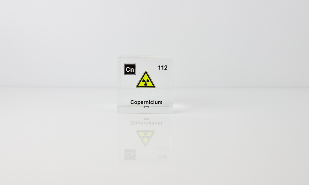 Copernicium Element Cube
