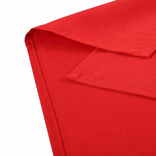 Square Polyester Tablecloth 52x52'' Wedding Banquet Polyester Table Cover 1-36pc