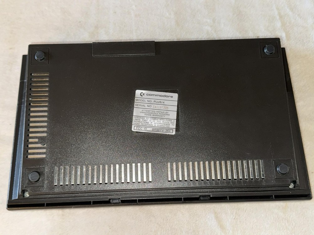 Commodore Plus/4 Computer Vintage System Power Tested Only Untested W/ Box
