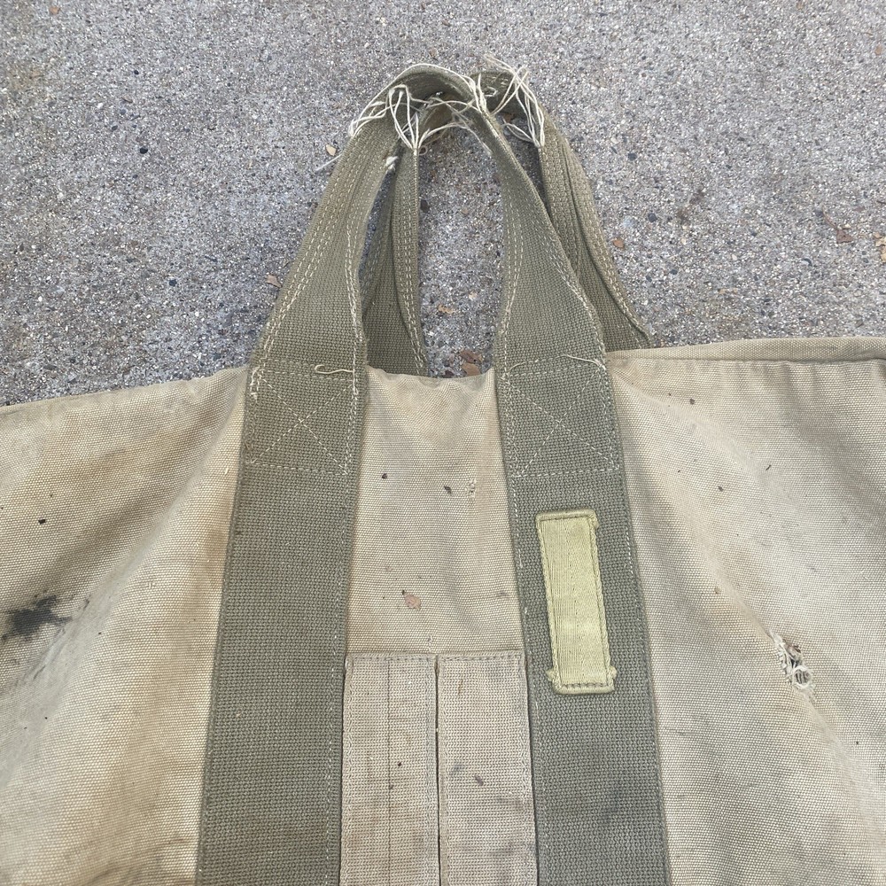 Vintage WW2 Aviator's Kit Bag DIstressed Stencil USAAF