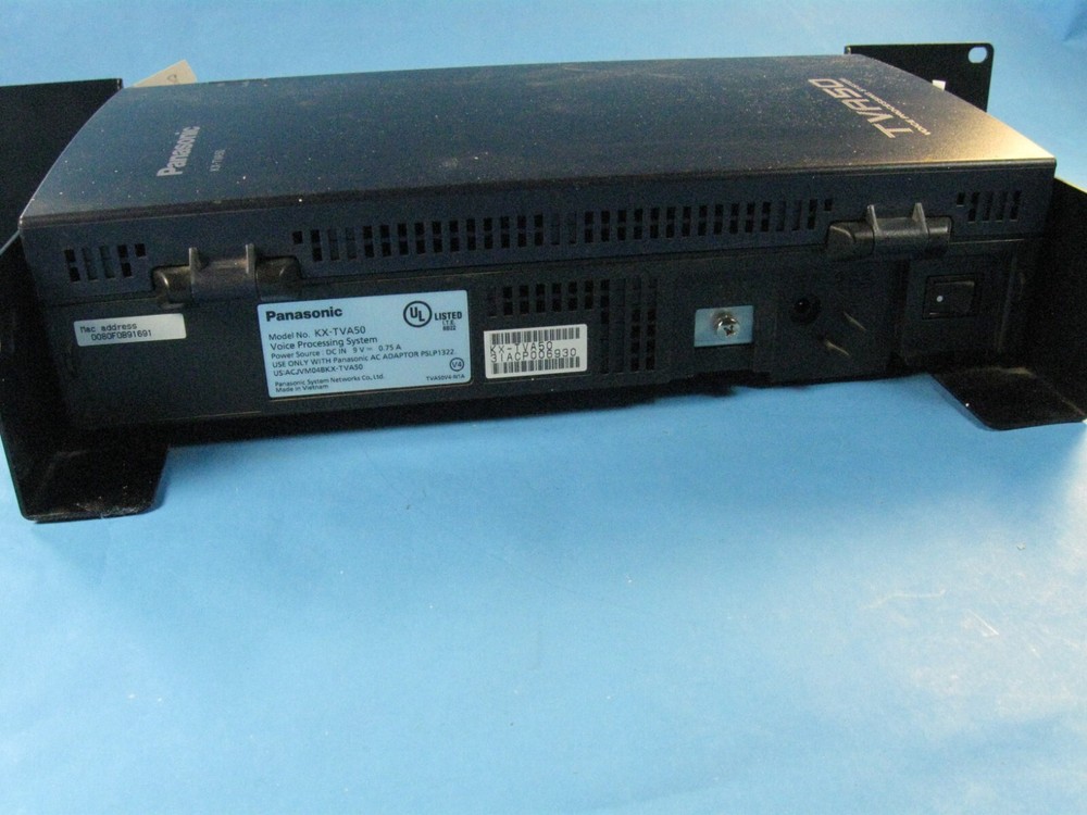 Panasonic Voice Processing System KX-TVA50 With AC Power Cord , Rack mount
