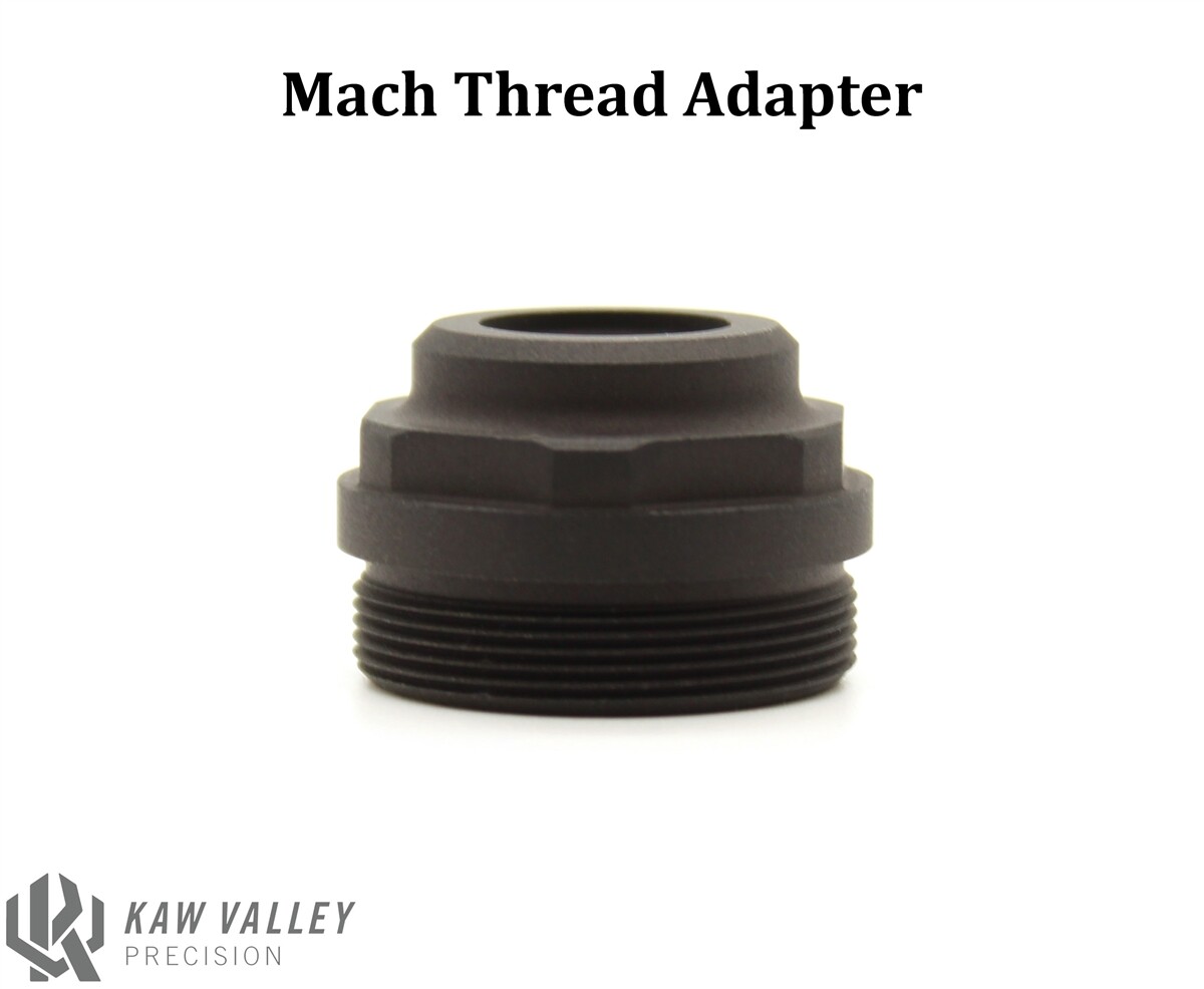 Kaw Valley Precision MACH 3 Modular Linear Compensator Body w/ End Cap KVP