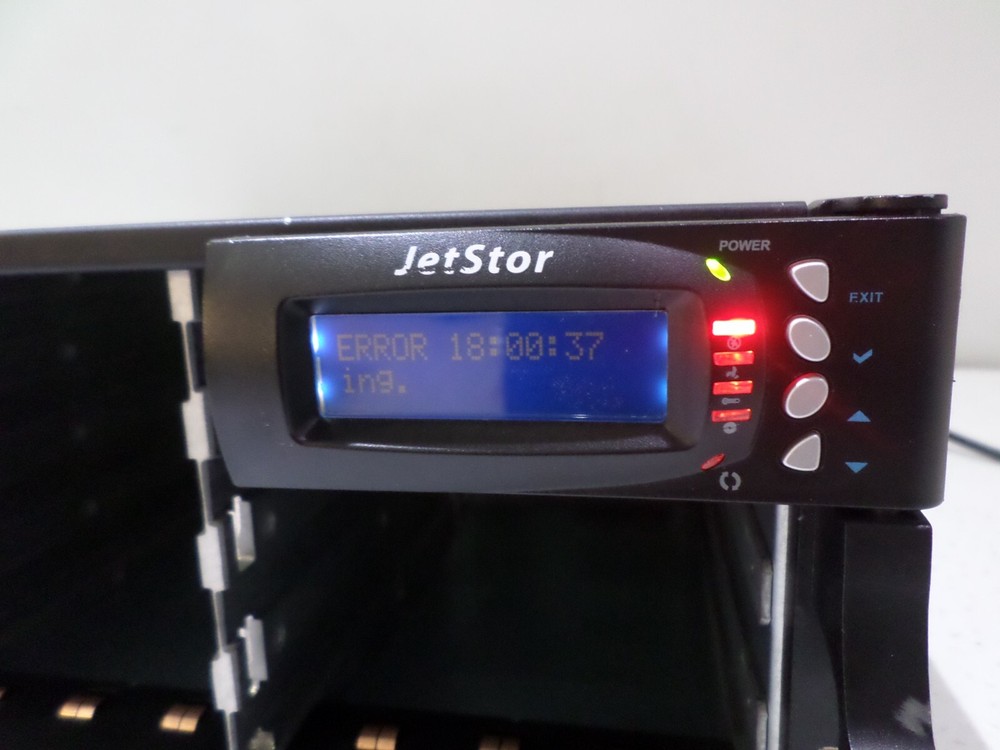 JetStor 716iS Disk Array Subsystem w/ 2 x Power Supplies