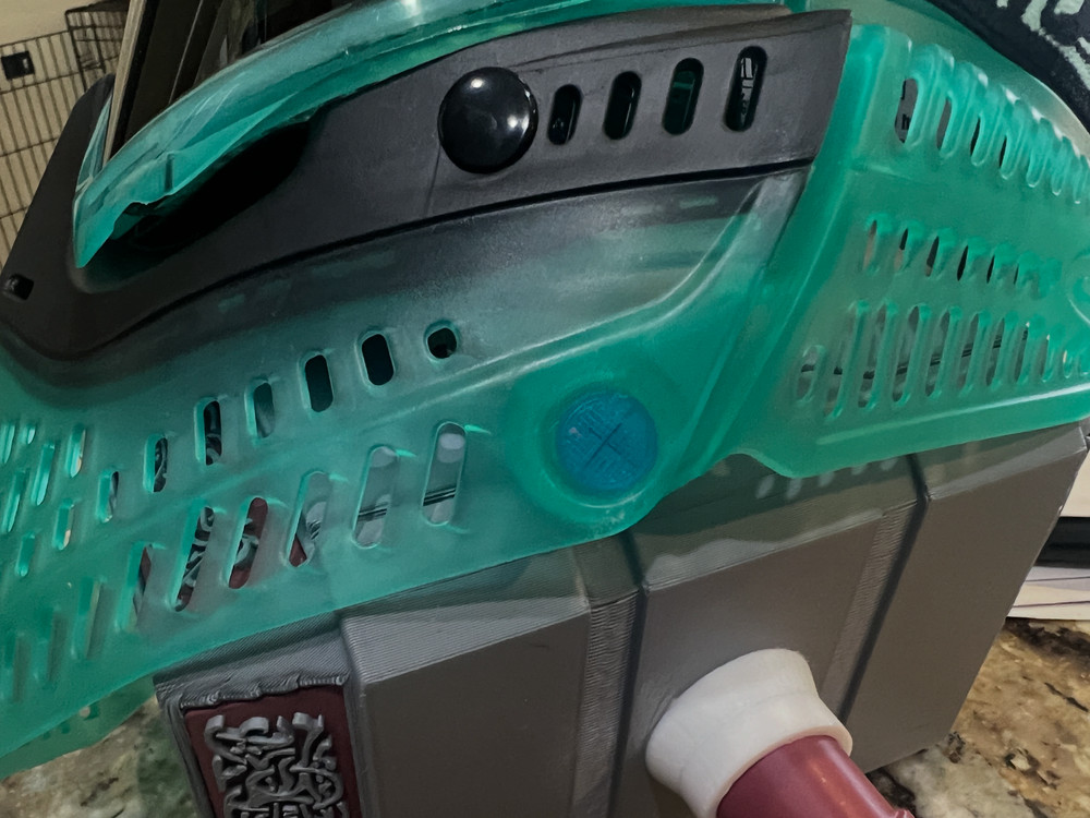 JT Proflex Plugs - Clear Teal 3d Printed