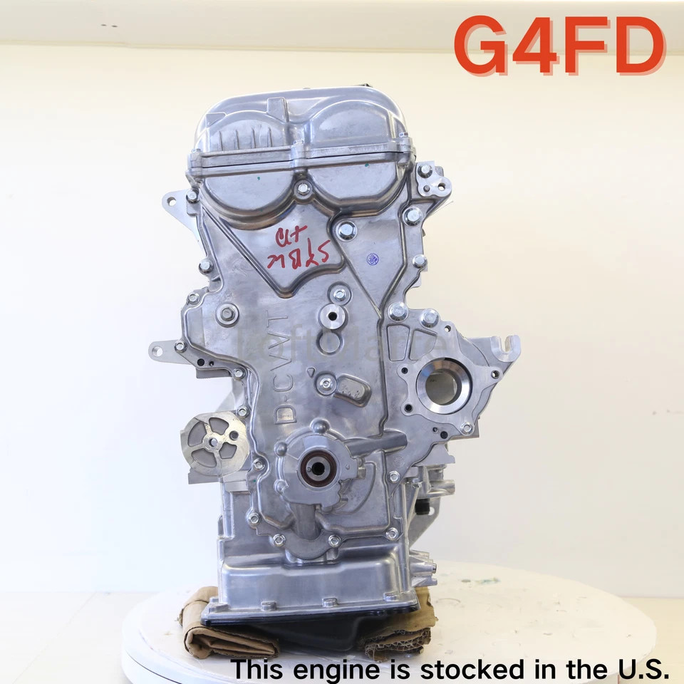G4FD 1.6L Engine Assey Long Block GAS For Hyundai Tucson Kia Rio Soul 2012-2019