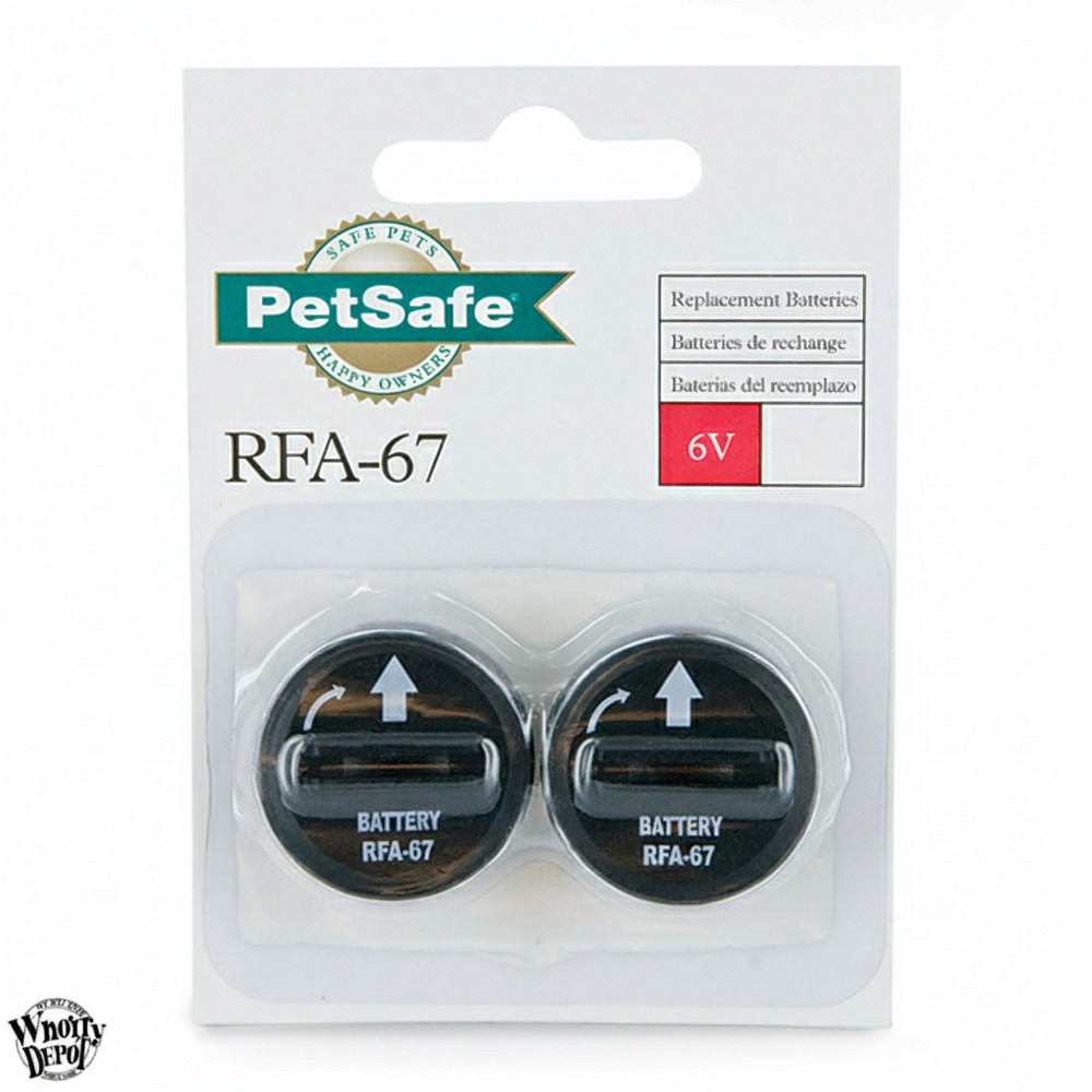PetSafe RFA-67 6 Volt Replacement 4-Batteries Basic Bark Collar Compatible 2Pack