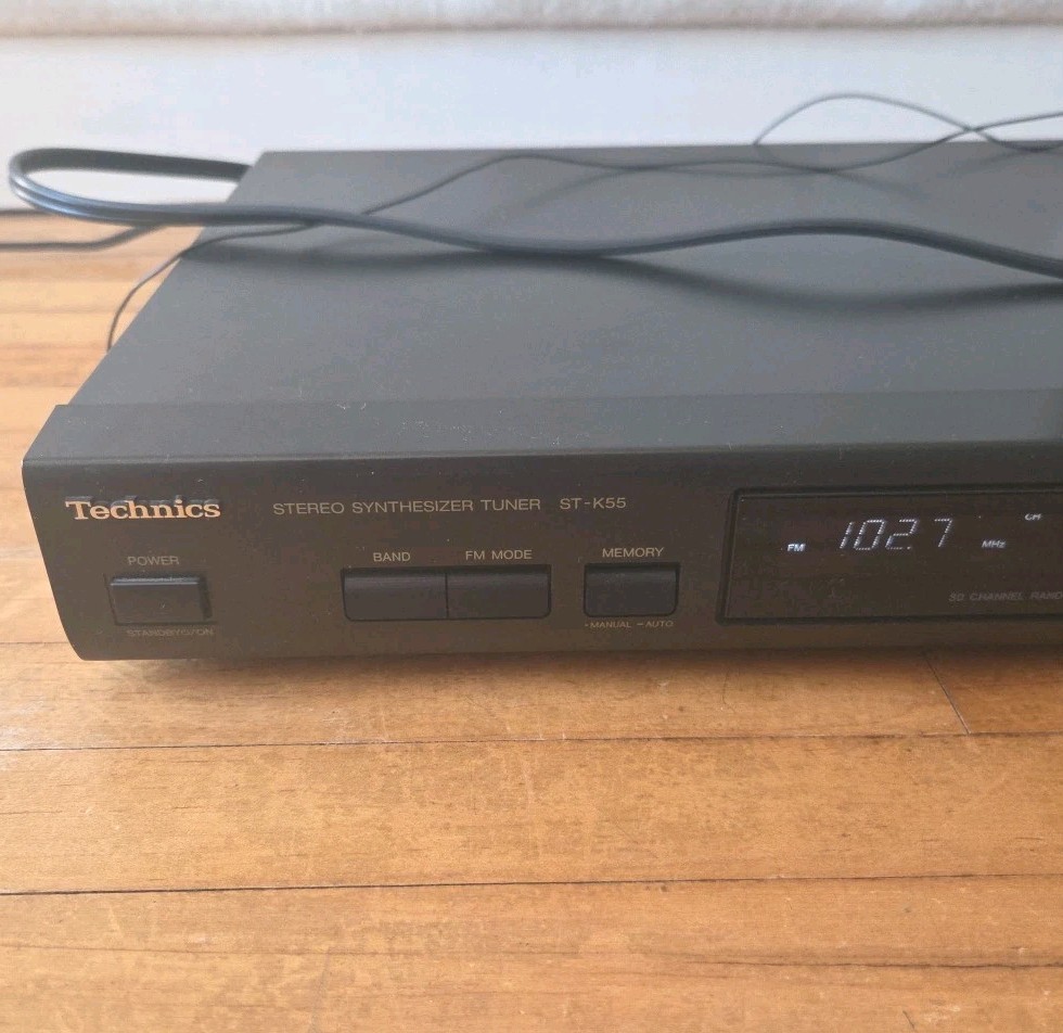 Technics Model ST-K55 Stereo Digital Synthesizer Tuner Tested Works