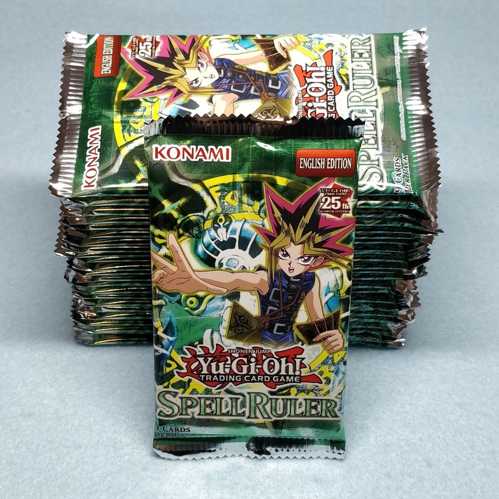Yugioh Spell Ruler 24 Booster Packs = Box Quantity SRL
