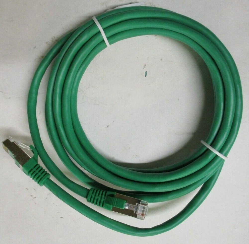 Legrand 27259 10FT Shield CAT5E Snagless Patch Cable Green