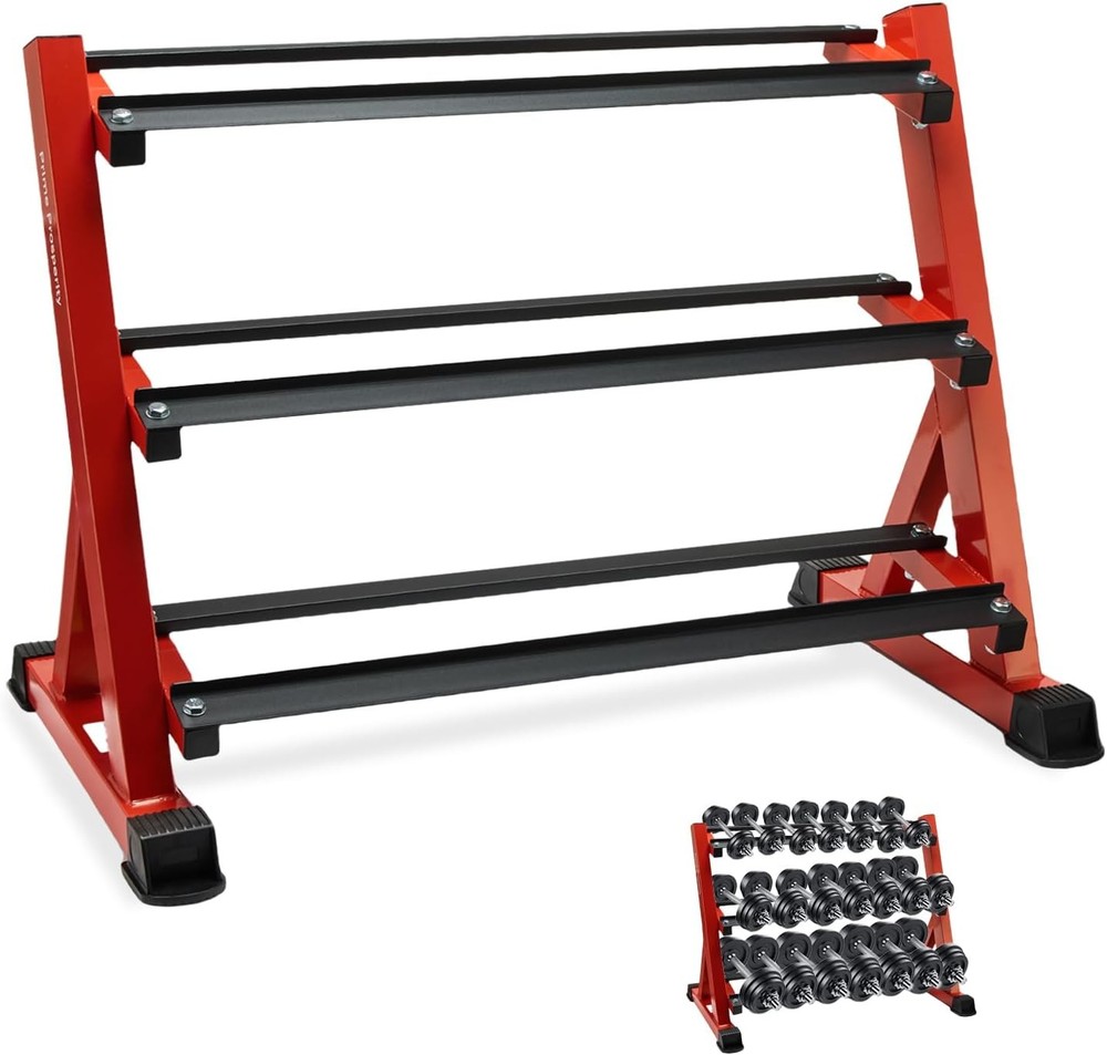 Dumbbell Storage Rack 3 Tier Heavy Duty