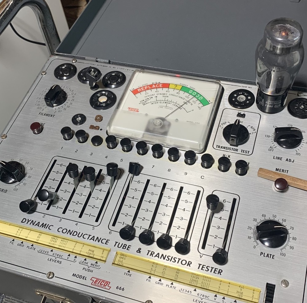 EICO 666 tube tester