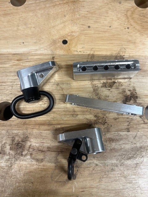 MM locking QD attachment Uncle Mikes sling mount/ finger Stop