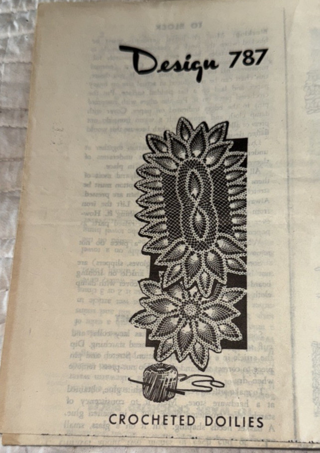 Choice Vintage Original Grit Crotchet Patterns