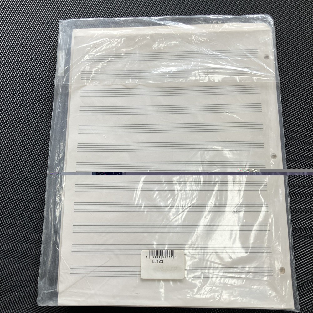Archives 50 Looseleaf Sheets/LL12S-12 Stave