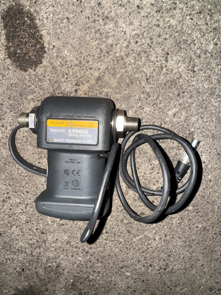Fluke 700P23 Pressure Module 5 PSID/G Tested